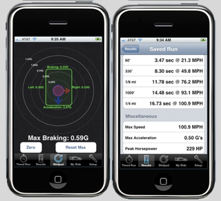 Illustration for article titled iPhone Apps We Like: Dynolicious Car Performance Meter